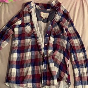 Forever 21 plaid long sleeve